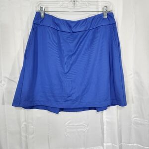EP New York Size Medium Pro Royal Blue Back Pleat Skort